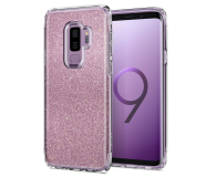 Etui Slim Armor Crystal Glitter do Samsung Galaxy S9+ różowe złoto - 424917 - zdjęcie 1